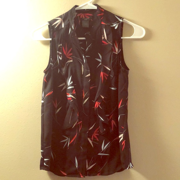 Ruffled Front Blouse - Picture 1 of 3